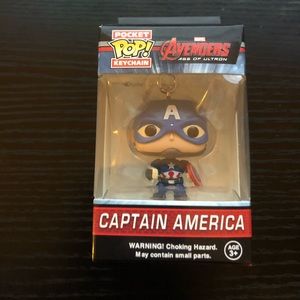 Captain America keychain - age of ultron- pop keychain - brand new - avengers